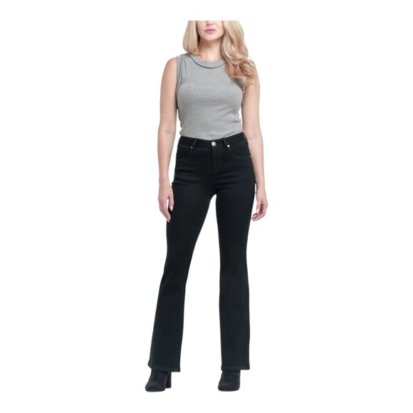 1822 Denim Women’s Slim Bootcut Jeans Size 14 Silk Denim Mid-Rise Stretch - Picture 1 of 13